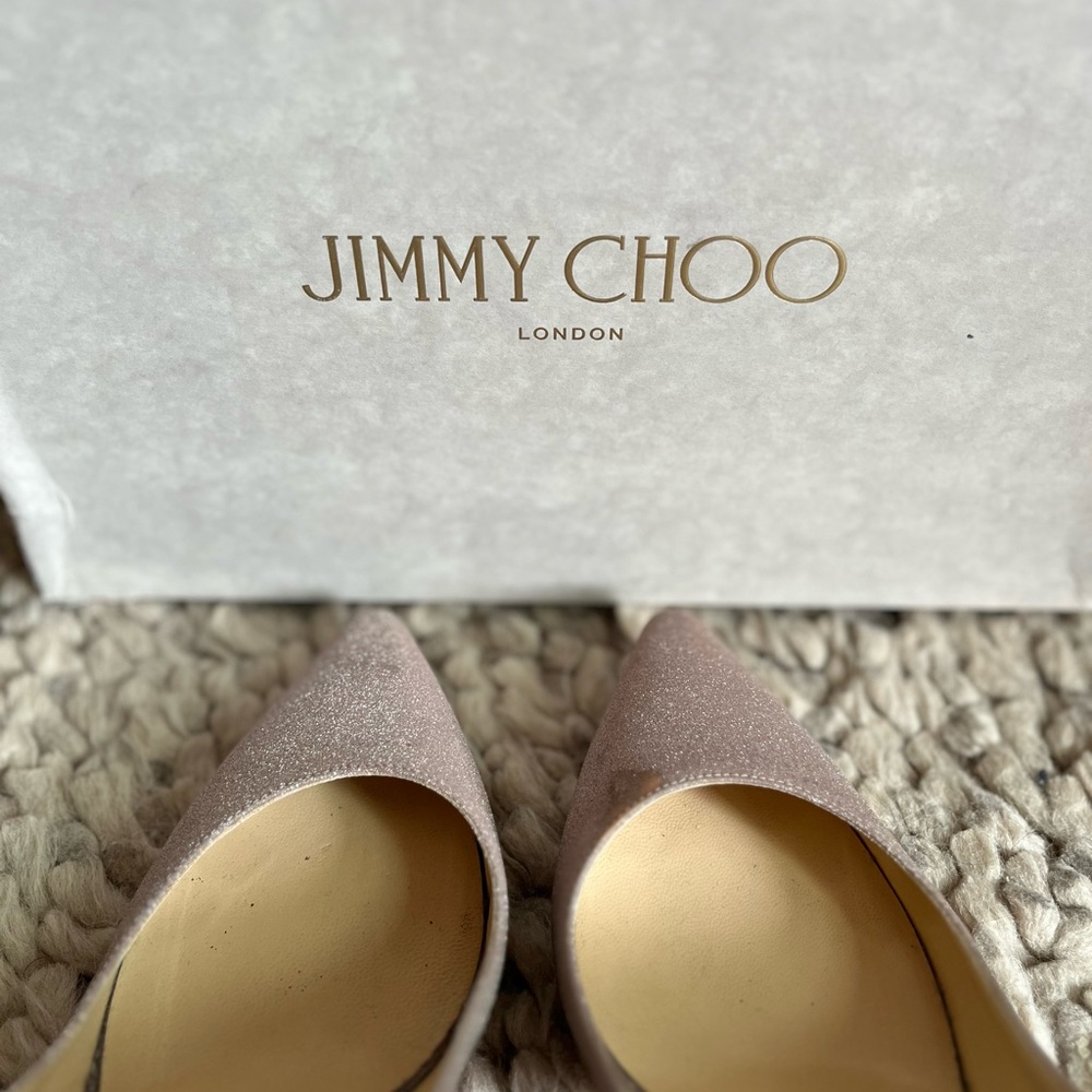 Jimmy Choo Romy 85, sz 41, Ballet Pink, good/fair condition - Picture 12 of 12